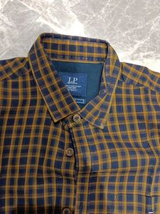 Checked Casual Shirt with black trouser