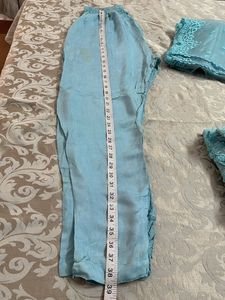 Light Blue Embroidered Pant Kameez