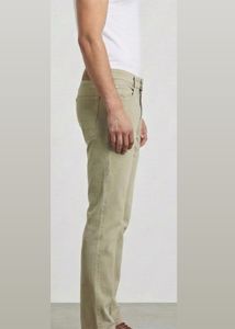 Men's Khaki Straight Fit Jeans