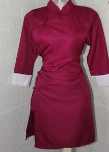 Retro Red Cheogsam For women