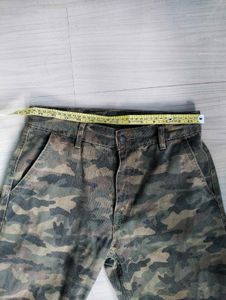 Camo Print Pants(Military Denim)