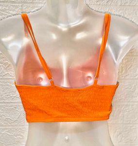 Tops &amp; Dresses For Rs.99 Only/ Orange Crop Top