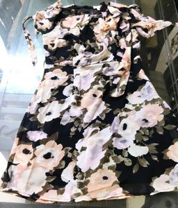 Floral Print Mini Dress