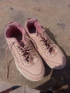 Peach Sneakers