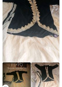 Black&amp;Golden Lehnga Choli