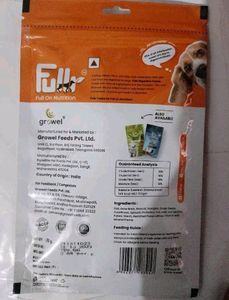 Fullr Skin and Coat Cold Pressed Dog TreatsFullr D