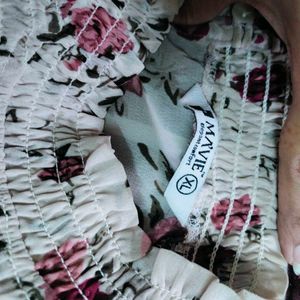 Floral Smocked Blouse