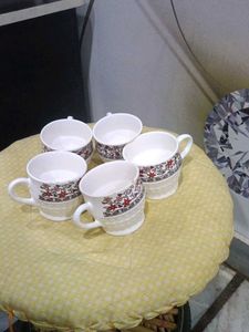 Vintage Tea Cups - Set of 5