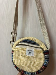 &#34;Eco-Friendly Himalayan Hemp Shoulder Bag”