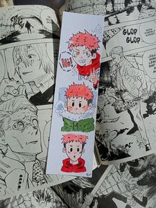 Jujutsu Kisean Hand-painted Bookmark