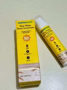 Mamaearth Rice Water Dewy Sunscreen