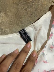 Floral Smocked Blouse