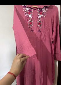 Embroidered Maxi Dress/Kurta