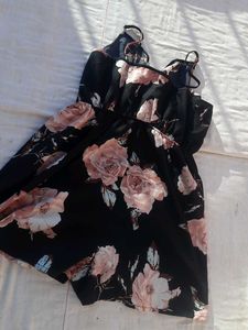 Floral Print Romper