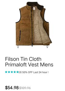 Men&#39;s Sleeveless Jacket