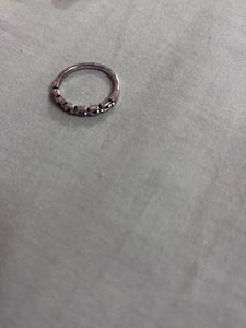 Earrings and free rings