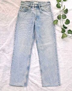 ZARA Light Wash Denim Jeans