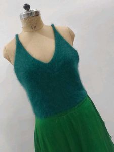 Green Skirt &amp; Top Set