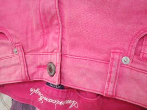 Pink Denim Jeans