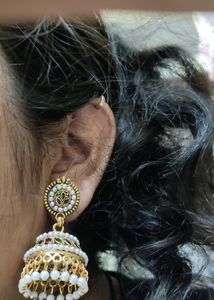 Moti &amp; Meekari Earrings
