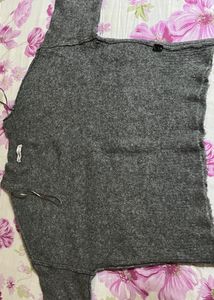 Zara Knit Gray Sweater