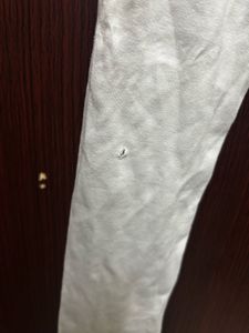 Damaged White Leggings
