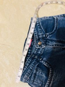 Acid Wash High-Waisted Jeans