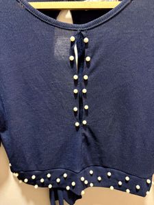 Beautiful Back Tie up Top