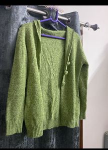 Green Knitted Jacket
