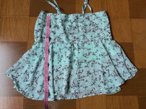 Sky Blue Floral Top