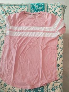 Pink Striped T-shirt