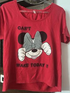 Cute Minnie Mouse Graphic Tee