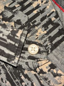 UCB —Abstract Print Button-Down Shirt