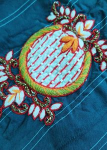 Elegant Embroidered Kurta