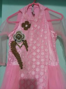 Baby Pink Cute Gown