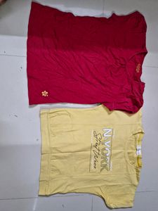 Combo Of 2 Tshirt For Girls