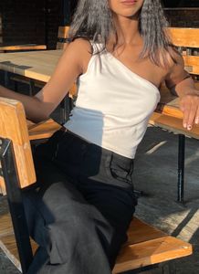 Apricot Crop Top