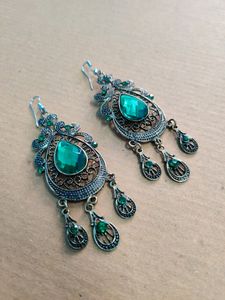 Crystal Hanging Earrings