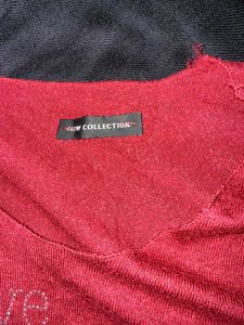 Love Feather Embellished Top