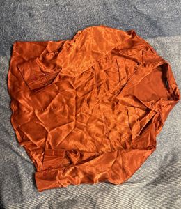 Burnt Orange Button Down