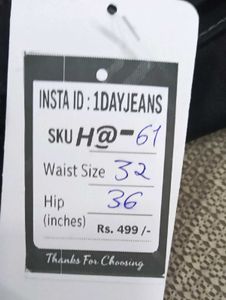 H@61Size-32 (Sale) Latest Ladies high waist Jeans