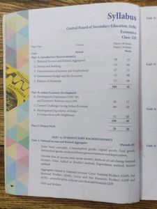 Macroeconomics Class 12 Book