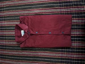 Dark Maroon Formal Shirt