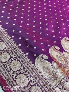 Banarsi Silk Saree Small Buti Allover