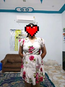 Floral Print Mini Dress