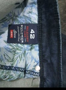 new sulphur Blue Denim Jeans