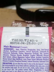 Flara Hair Removal Cream &amp; Blue Heaven Eyeliner