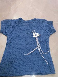 Cute Blue Top