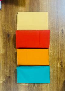 Pack Of 4 Pieces Blouse Material 0.8 MTR Each