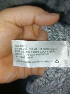 Gray Knit Duster Cardigan